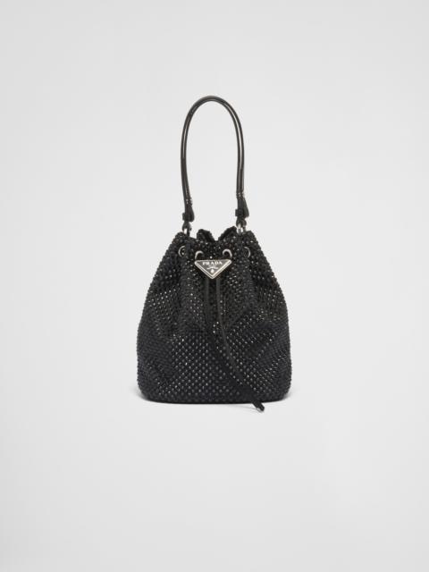 Prada Satin mini-bag with crystals