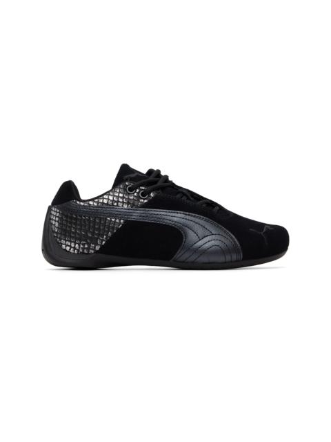PUMA Black Future Cat Emboss Sneakers