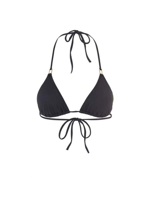 MELISSA ODABASH CANCUN BLACK BIKINI TOP