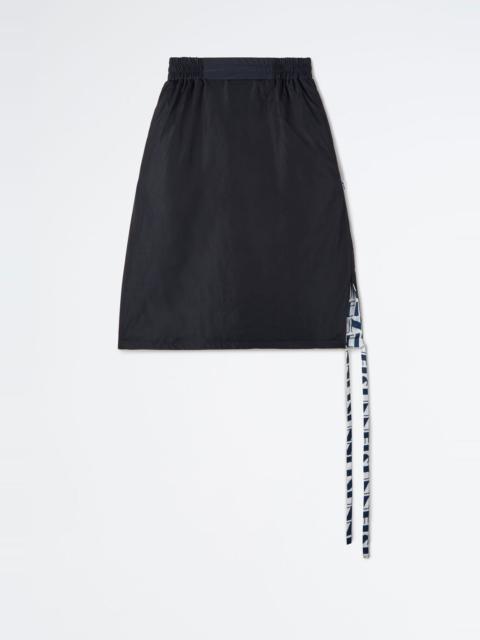 SUNNEI REVERSIBLE NAVY & WHITE LOGO ELASTIC SKIRT