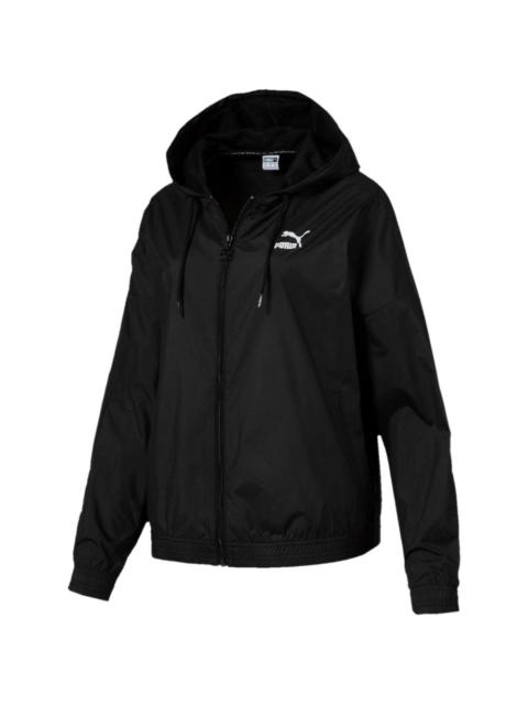 PUMA Classics hooded windbreaker jacket