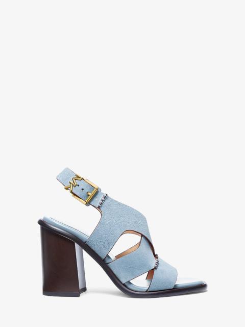 MICHAEL KORS Raven Suede Block Heel Sandal