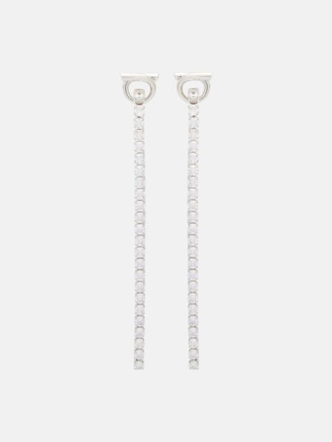 FERRAGAMO Embellished drop earrings