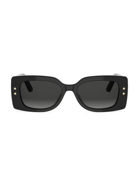 Dior Women's DiorPacific S1U Sunglasses - Black And Gradient Smoke