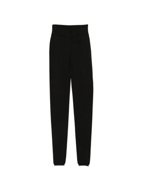 Rick Owens ribbed knit leggings