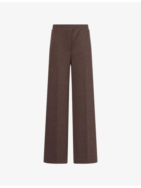 WEEKEND Max Mara Drawstring Wide-Leg Woven Trousers