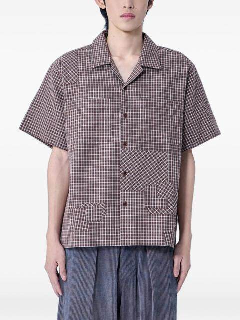Story mfg. check-pattern shirt