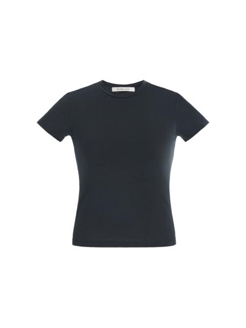 SLVRLAKE Fitted Cotton T-Shirt black