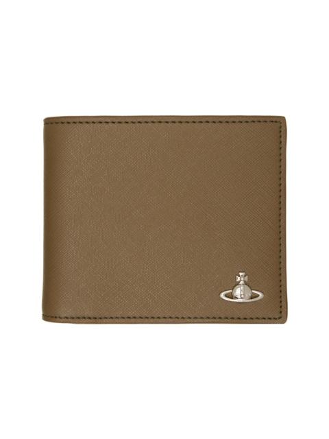 Vivienne Westwood Khaki Billfold Wallet