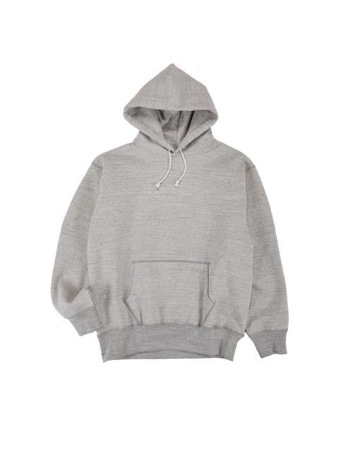 The Real McCoys MC25105 12oz. Ball Park Hooded Sweatshirt Medium Grey
