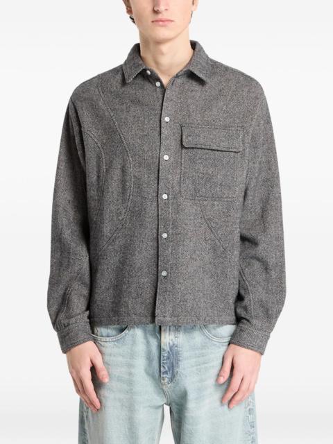 Dime chest-pocket shirt
