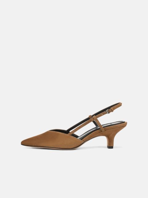 Vince Levvy Suede Slingback Pump