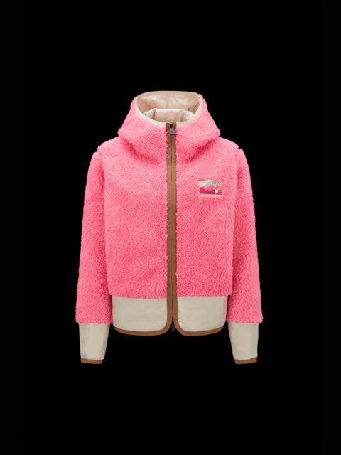 Moncler Teddy Zip-Up Hoodie