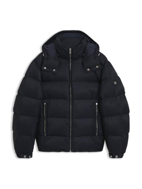 BOSS WATER-REPELLENT PADDED JACKET WITH MICRO-MONOGRAM JACQUARD