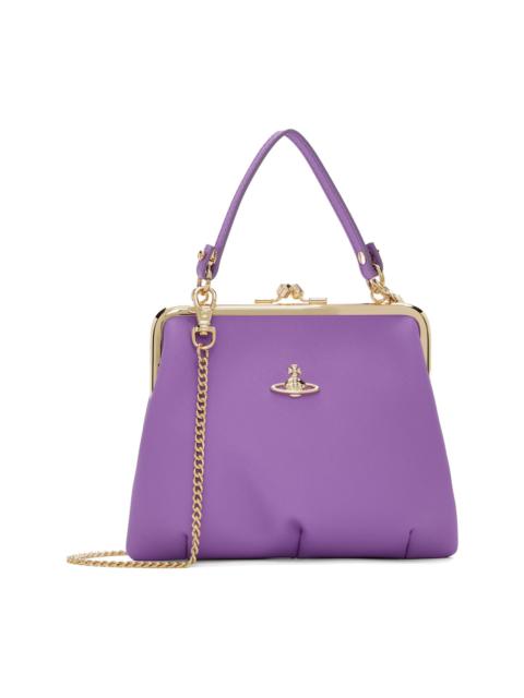 Vivienne Westwood Purple Granny Frame Bag