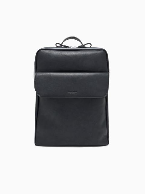 GIORGIO ARMANI BACKPACK IN LEATHER