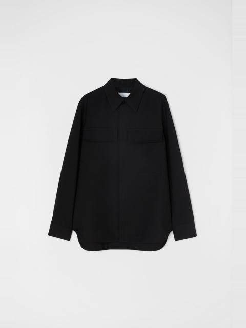 Jil Sander Lightweight Wool Gabardine Shirt