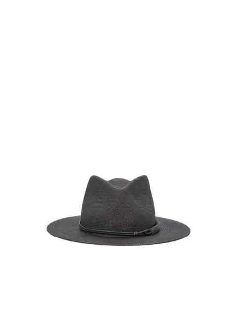 Brunello Cucinelli cord-detail fedora