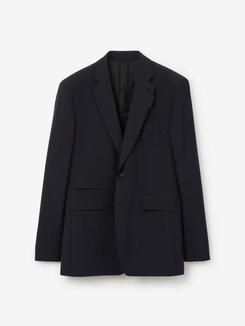 Classic Fit Wool Mohair Tailored Jacket