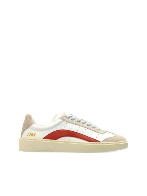 DSQUARED2 suede panel trainers