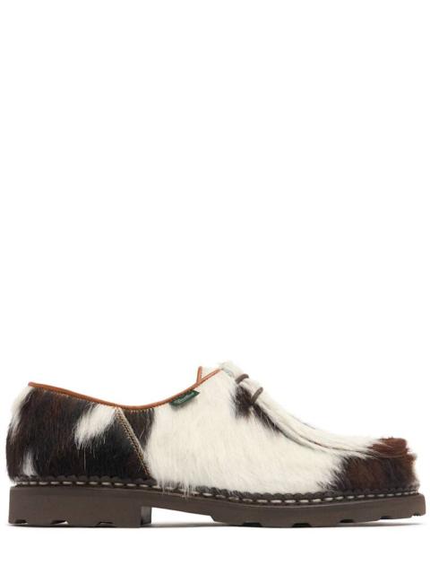 Michael hairy lace-up shoes