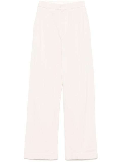 forte_forte knitted straight-leg trousers