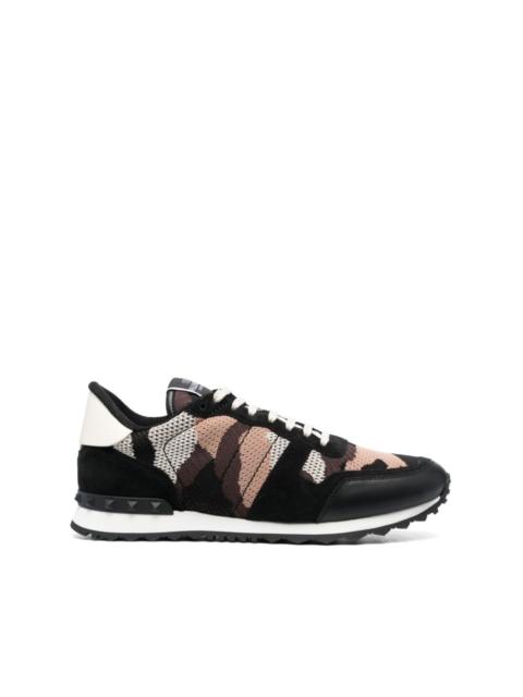Valentino Camouflage Rockrunner low-top sneakers