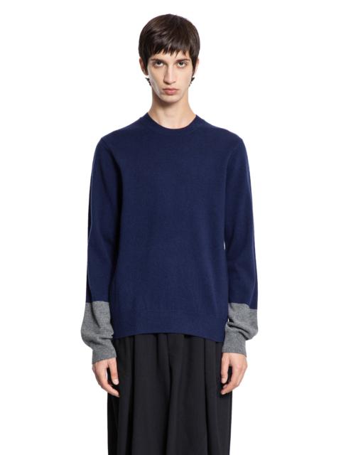 Comme des Garçons SHIRT Two-Tone-Lambswool-Sweater