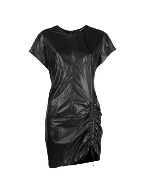 Adelissa leather dress