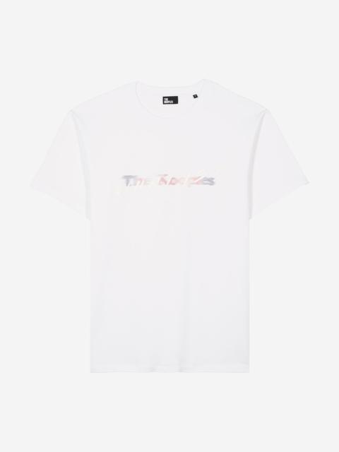 The Kooples T-SHIRT WITH WHITE MULTICOLORED LOGO