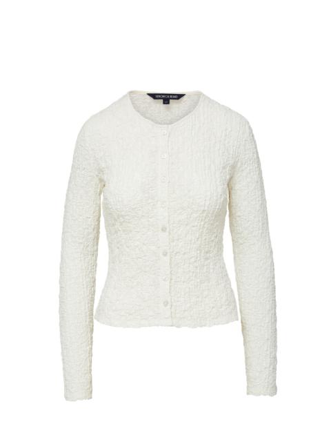 GILLINGHAM STRETCH-LACE CARDIGAN