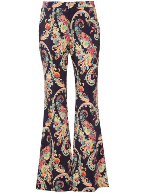 Etro paisley-print trousers