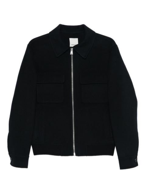 SIMKHAI zip-up shirt jacket
