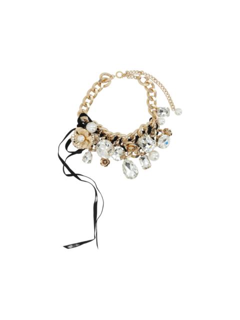 VAQUERA jewelled chain necklace