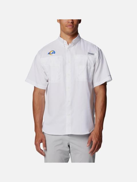 Columbia Men's PFG Tamiami Short Sleeve Shirt - Los Angeles Rams