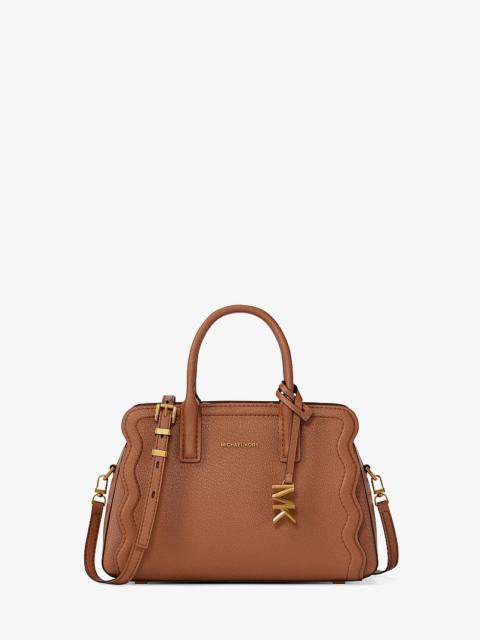 MICHAEL KORS Laila Extra-Small Pebbled Leather Convertible Crossbody Bag