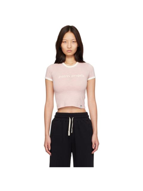 Palm Angels Pink Hollywood Slim T-shirt