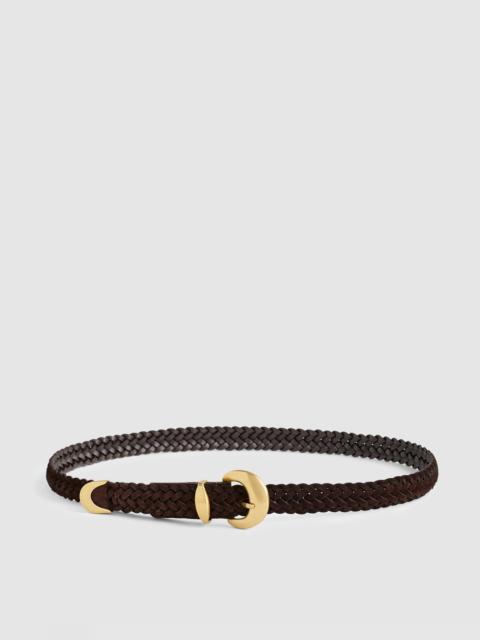 Madewell Domed-Buckle Wide Belt