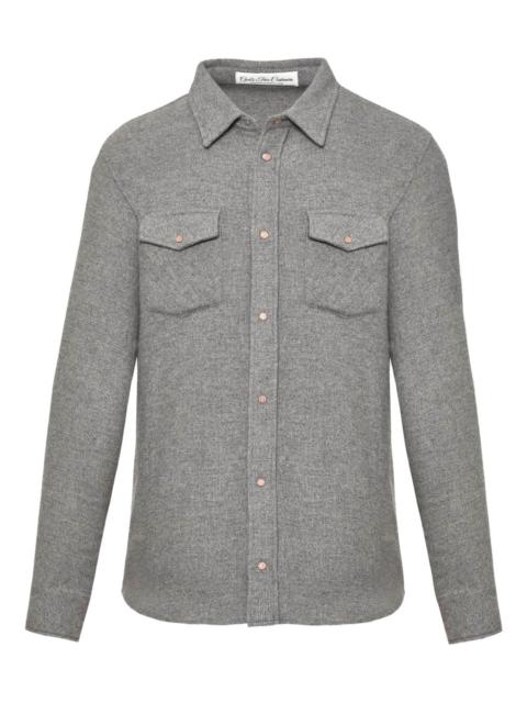 God’s True Cashmere cashmere chest-pockets shirt