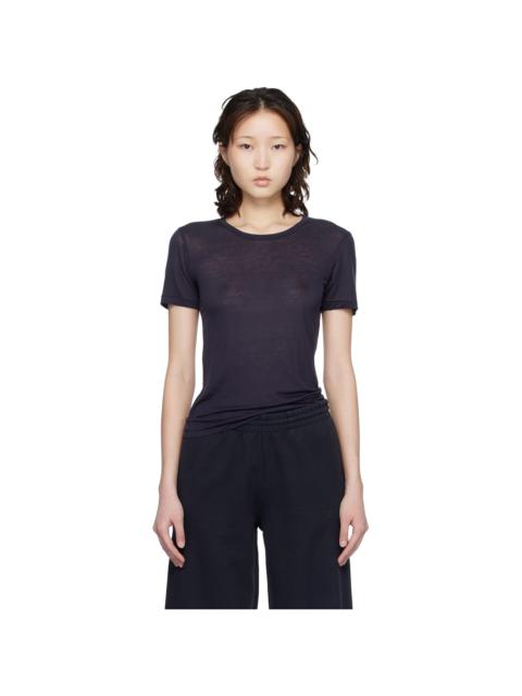 ANINE BING Navy Sylvie T-shirt