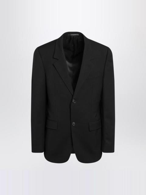 Balenciaga Single-Breasted Wool Jacket