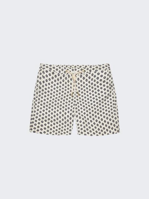 ORLEBAR BROWN Lumina Bulldog Drawcord Swim Shorts Latte And Night Iris
