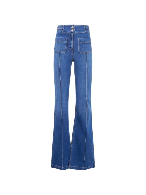 ELISABETTA FRANCHI front-pocket denim