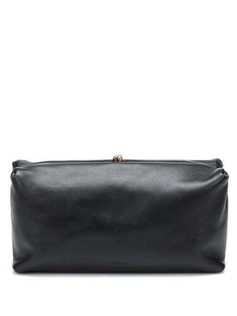 Jil Sander Goji leather clutch