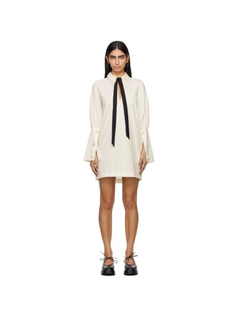 KIKA VARGAS White Malala Minidress