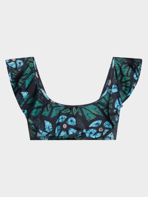 ULLA JOHNSON Azores Bikini Top