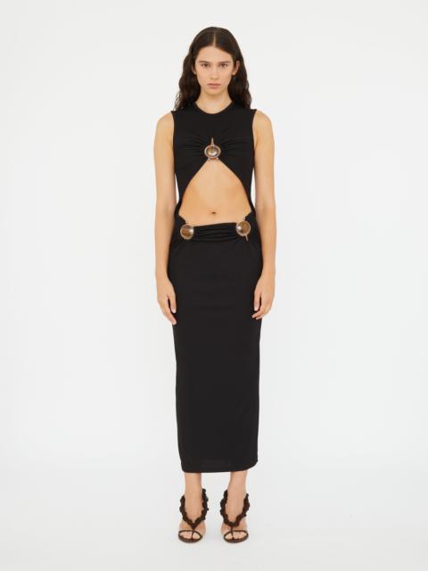 CHRISTOPHER ESBER Mineral Stone Disconnect Tank Dress