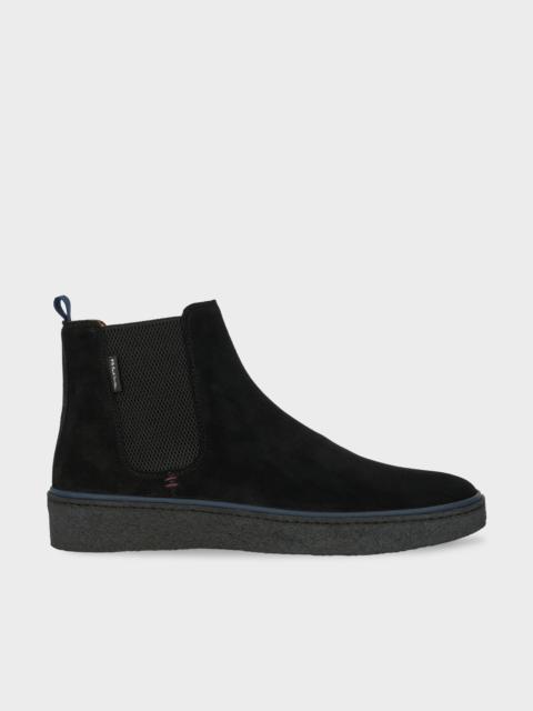 Paul Smith Black Suede 'Bash' Boots