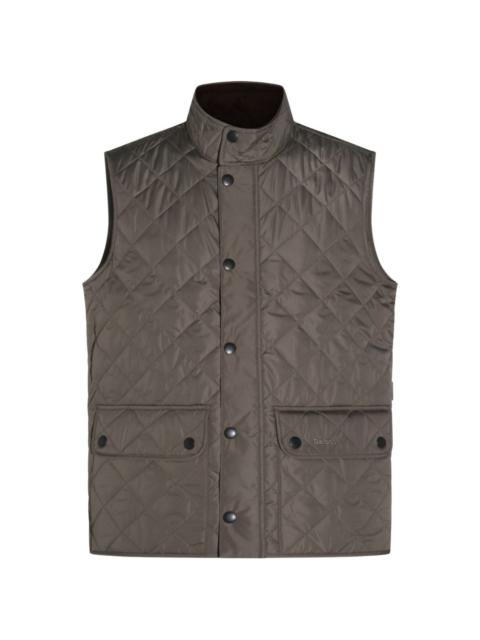 Barbour quilted button vest