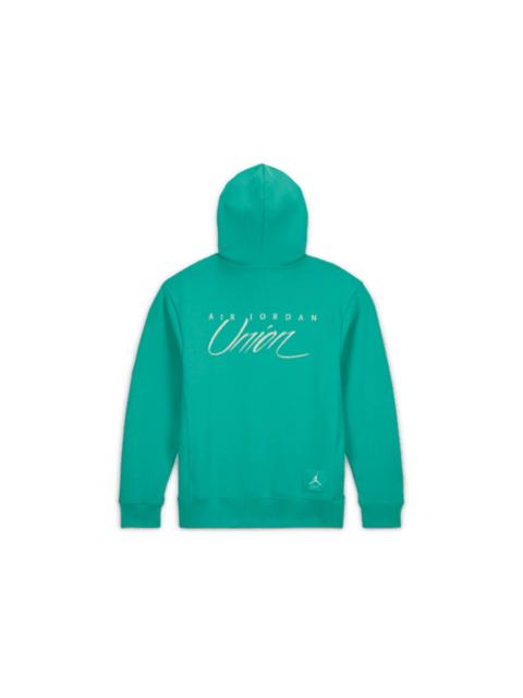 Jordan Jordan x Union MJ Fleece Hoodie (Asia Sizing) Kinetic Green/White